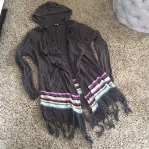 Rip curl cardigan sweater